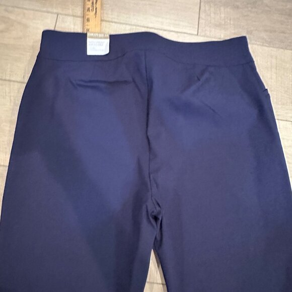 CHICOS WOMENS BLUE PERFECT STRETCH 2.5 JOSIE SLIM ANKLE US SIZE 14 PANTS - Picture 12 of 14